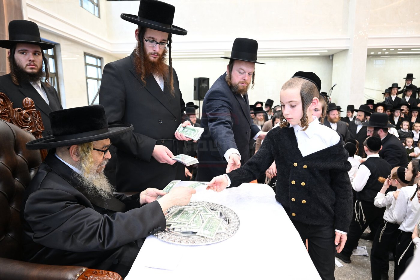 האדמו"ר מסאטמר בביקור בבני ברק