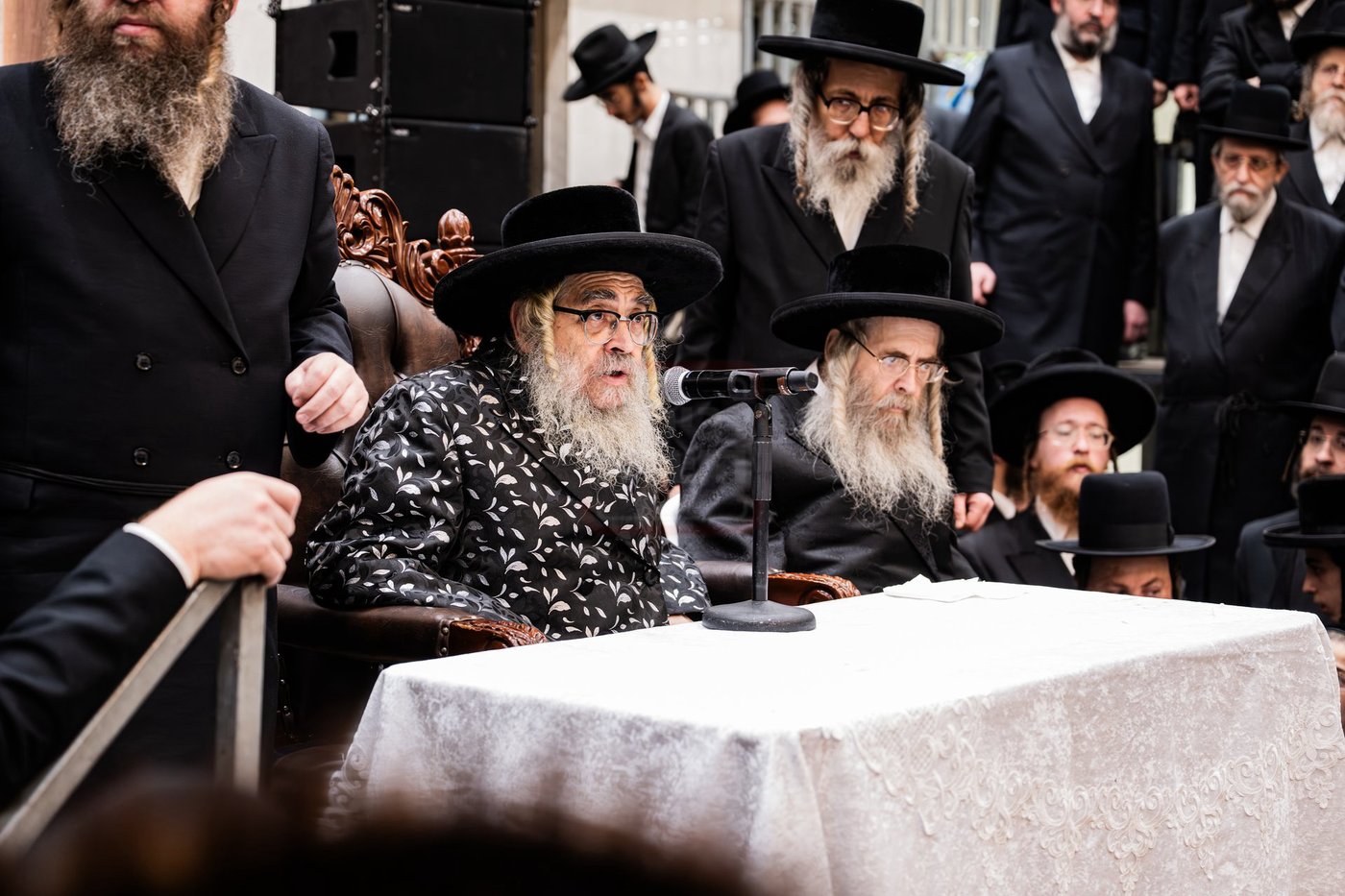 האדמו"ר מסאטמר בביקור בבני ברק