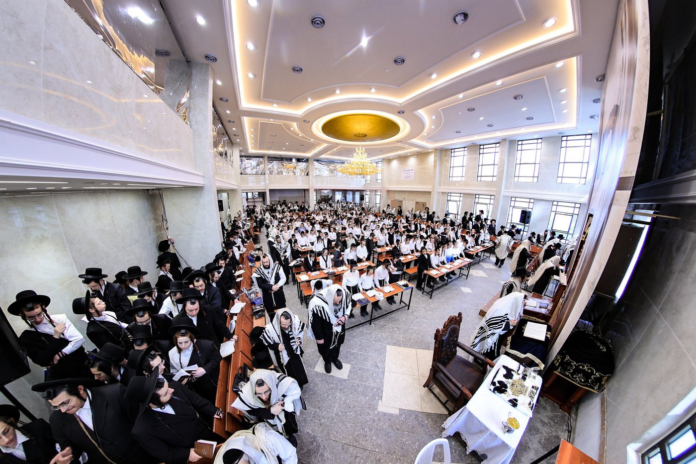 האדמו"ר מסאטמר בביקור בבני ברק