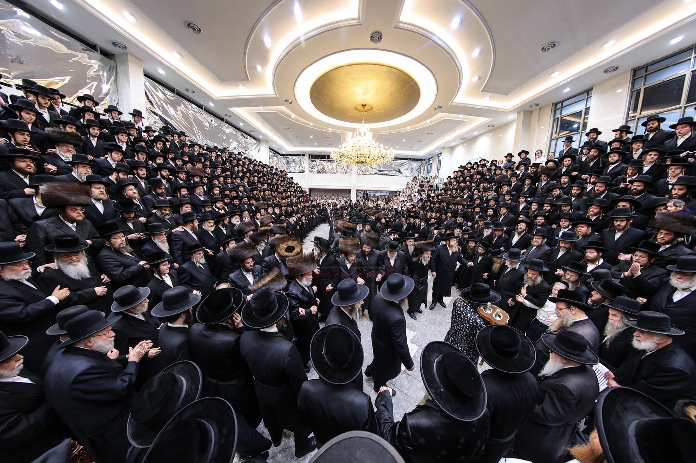 האדמו"ר מסאטמר בביקור בבני ברק