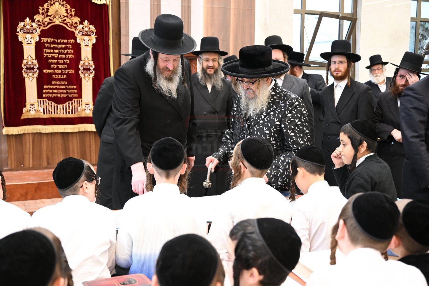 האדמו"ר מסאטמר בביקור בבני ברק