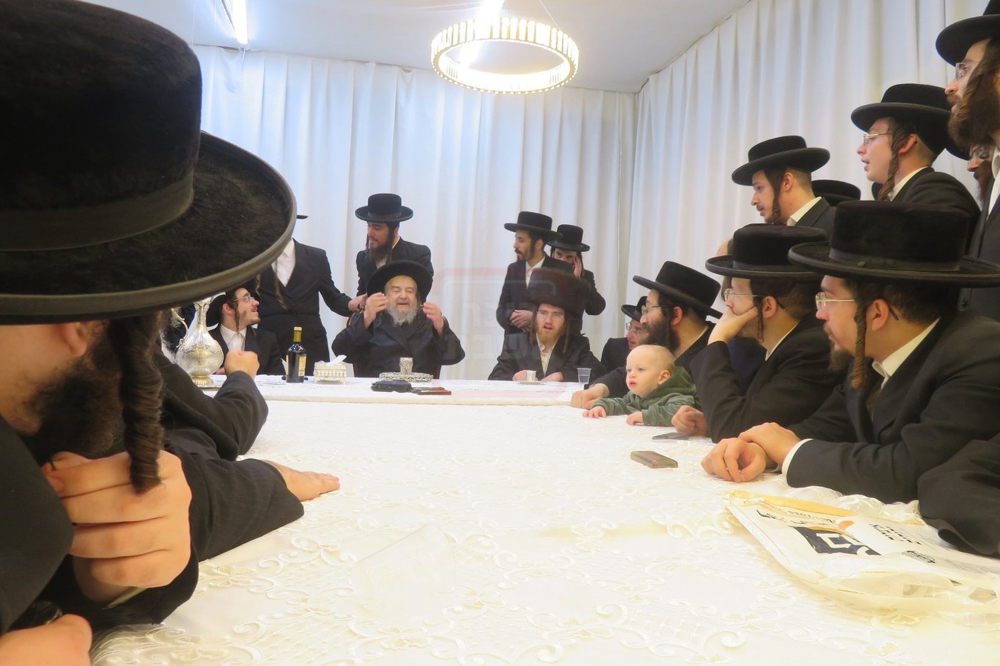 קבלת הפנים לאברך האסיר ר' אלעזר צדוק קויפמן