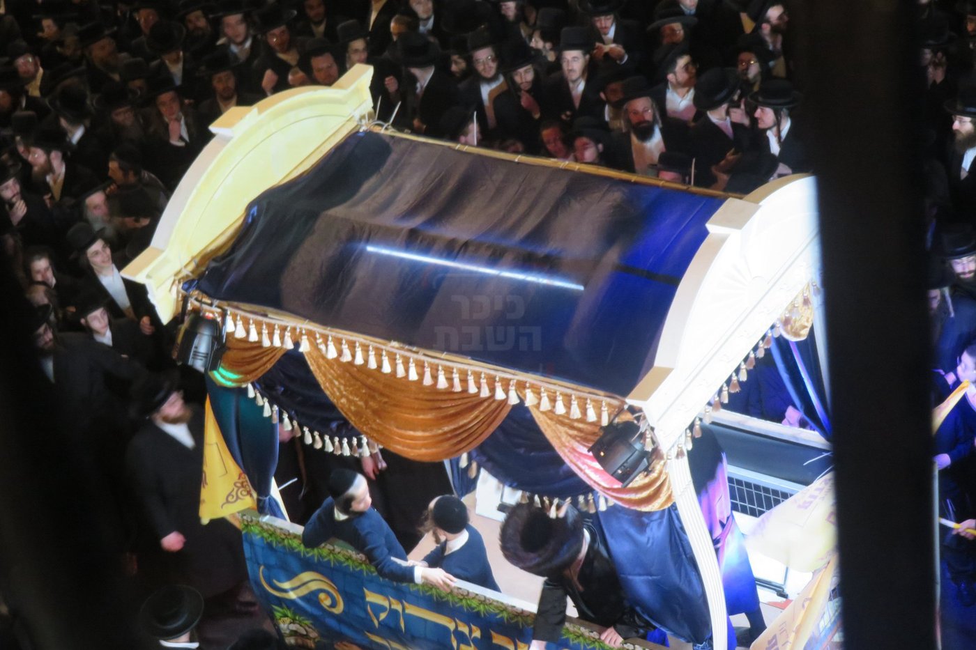 קבלת הפנים לאברך האסיר ר' אלעזר צדוק קויפמן