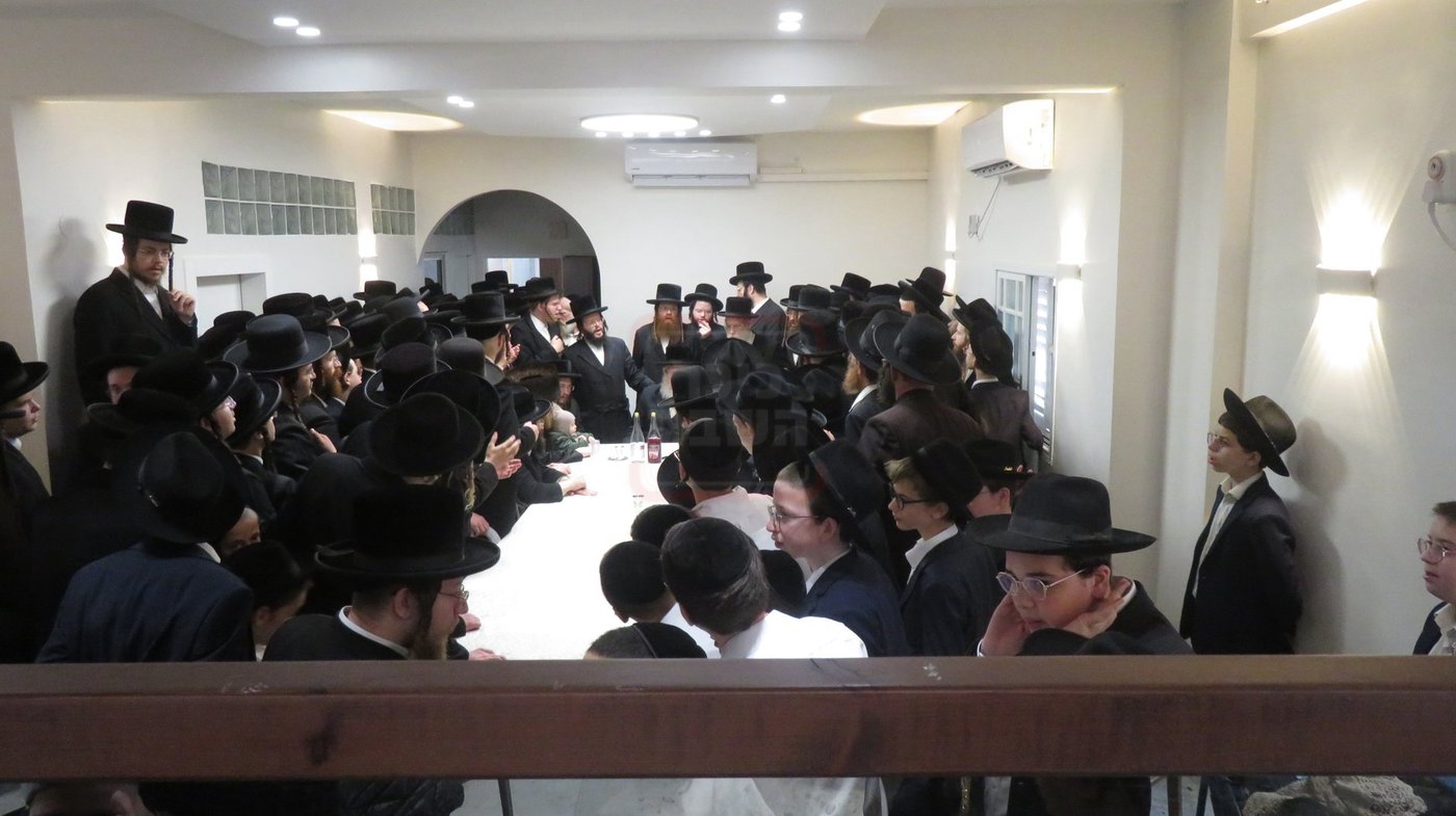 קבלת הפנים לאברך האסיר ר' אלעזר צדוק קויפמן