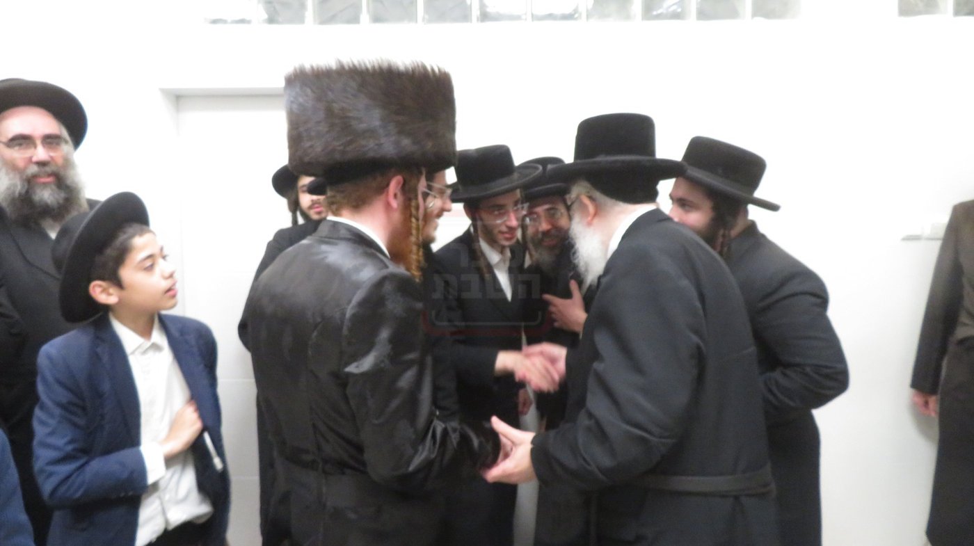 קבלת הפנים לאברך האסיר ר' אלעזר צדוק קויפמן