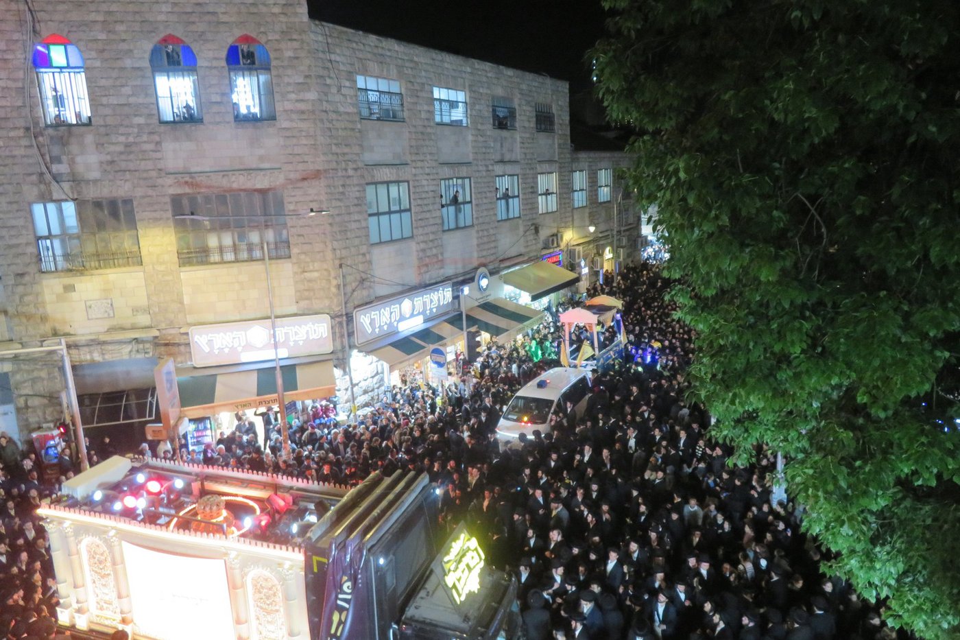 קבלת הפנים לאברך האסיר ר' אלעזר צדוק קויפמן