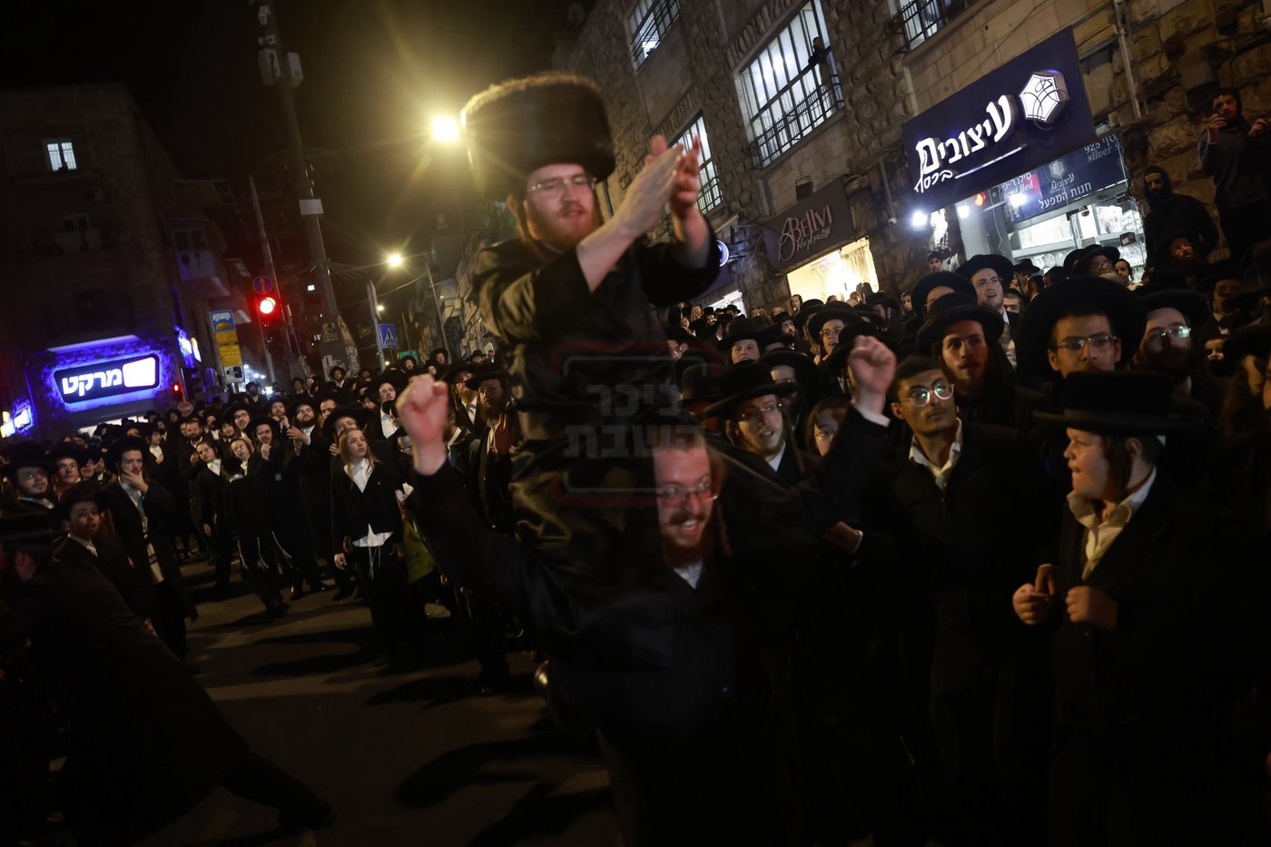 קבלת הפנים לאברך האסיר ר' אלעזר צדוק קויפמן