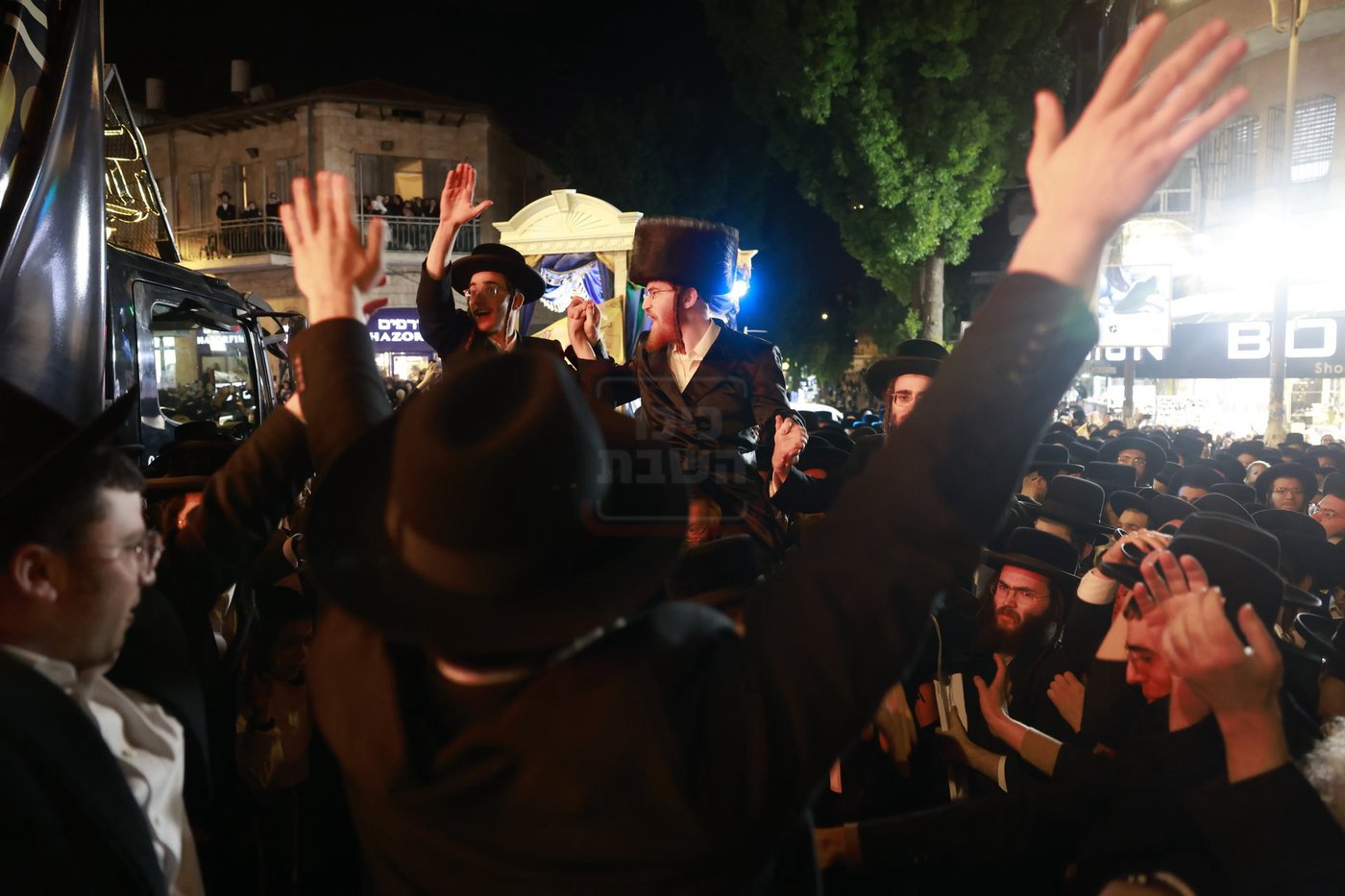 קבלת הפנים לאברך האסיר ר' אלעזר צדוק קויפמן