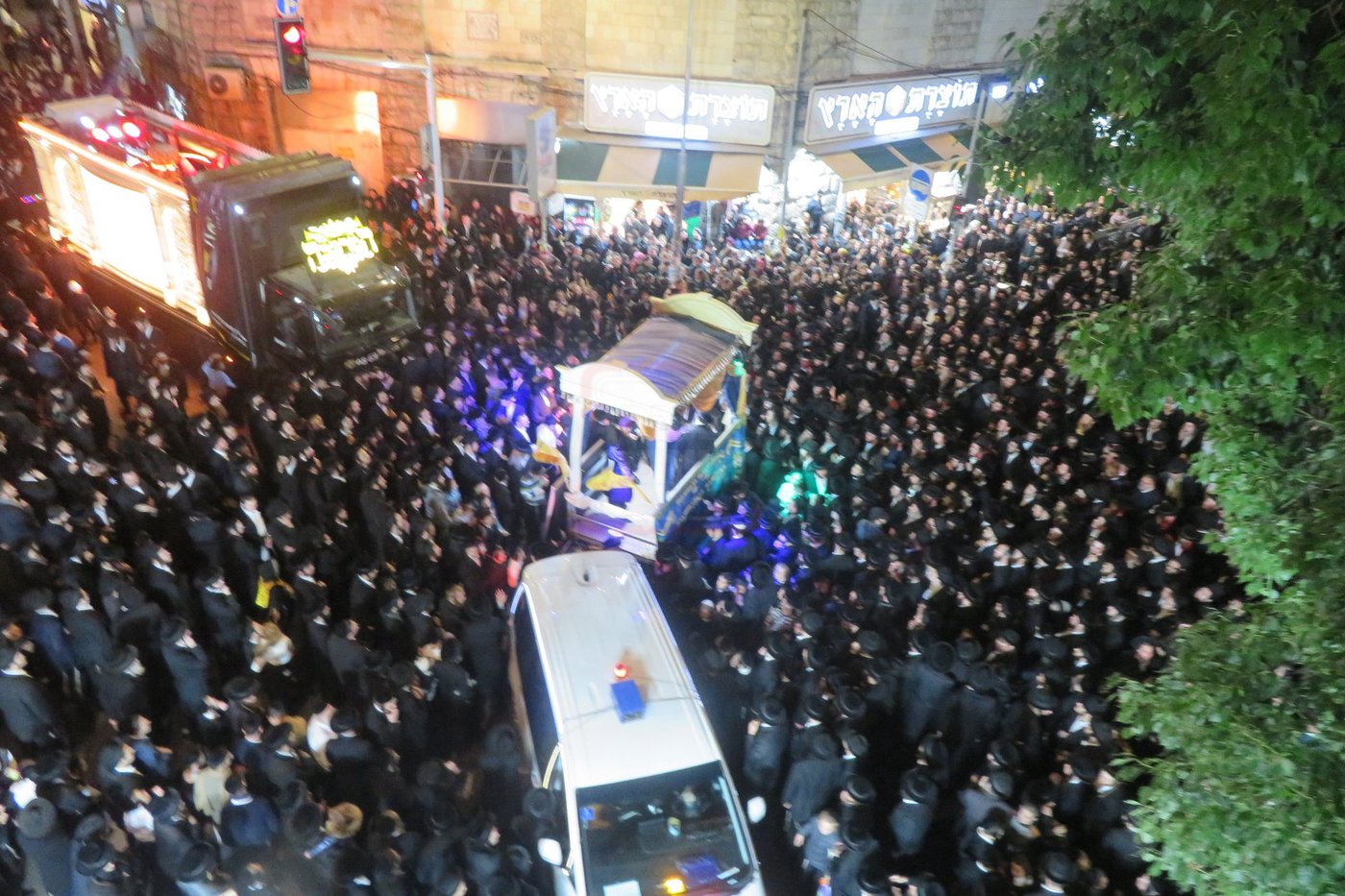 קבלת הפנים לאברך האסיר ר' אלעזר צדוק קויפמן