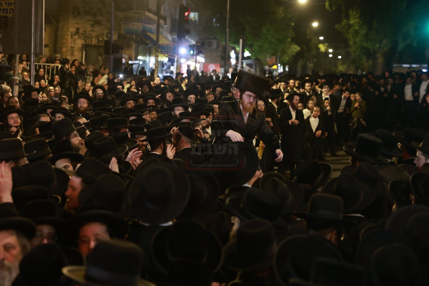 קבלת הפנים לאברך האסיר ר' אלעזר צדוק קויפמן