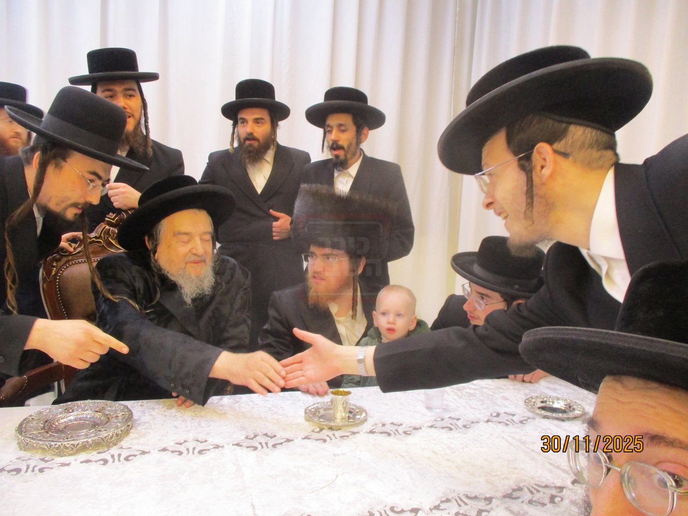 קבלת הפנים לאברך האסיר ר' אלעזר צדוק קויפמן