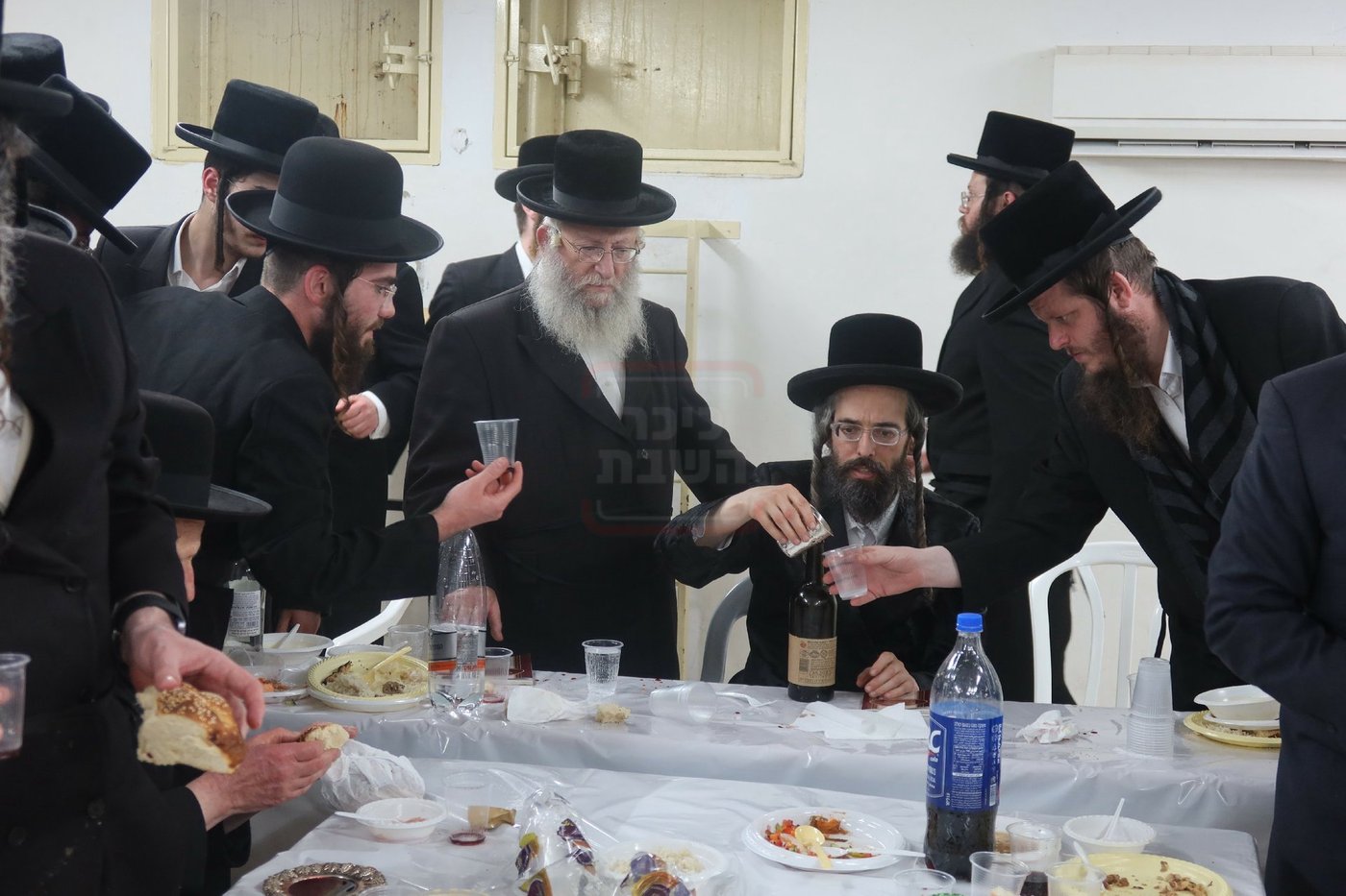 האדמו"ר מזוועהיל בהילולת הרה"ק בעל ה'בת עין' זיע"א בעיה"ק צפת 