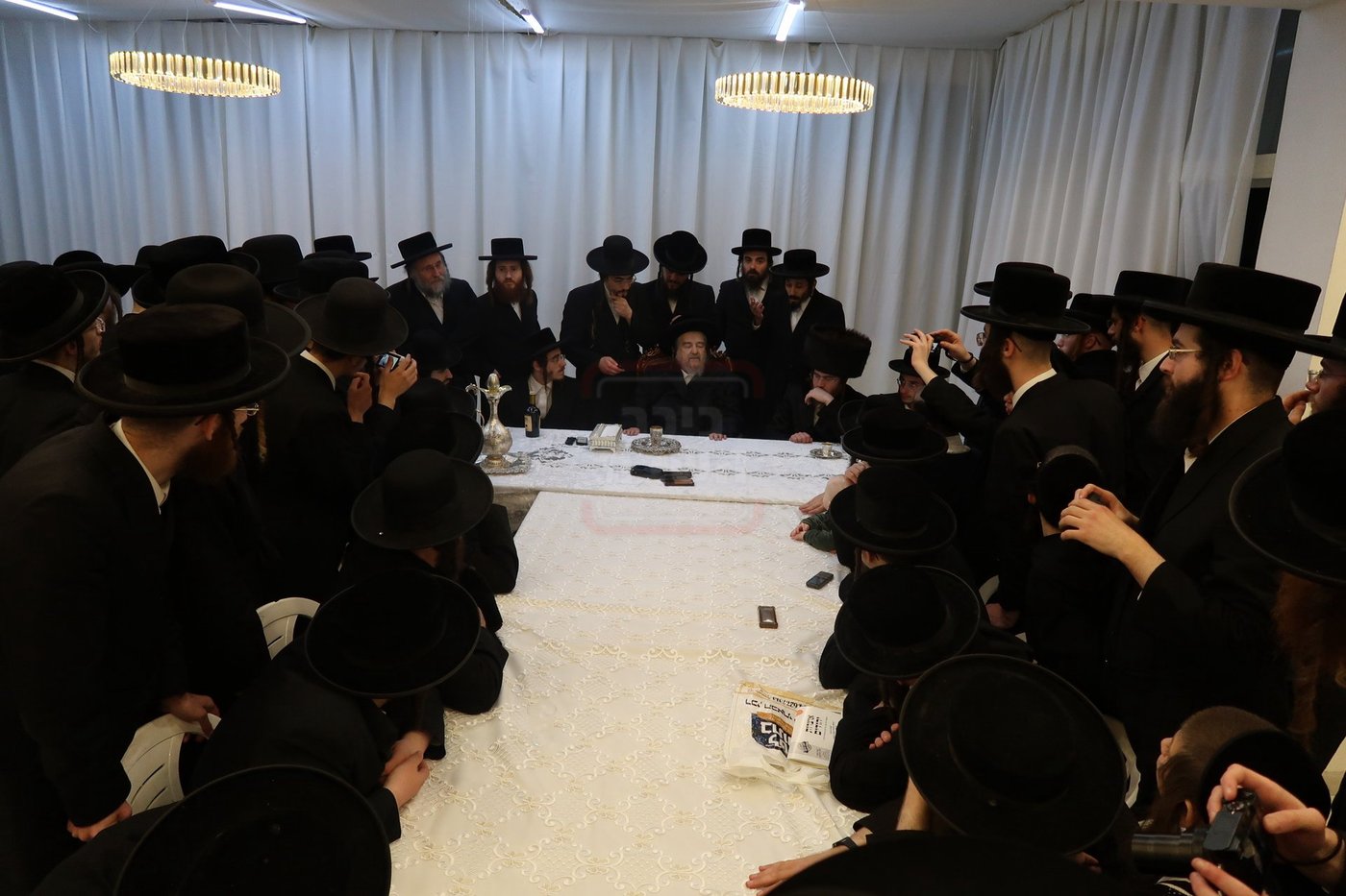 קבלת הפנים לאברך האסיר ר' אלעזר צדוק קויפמן