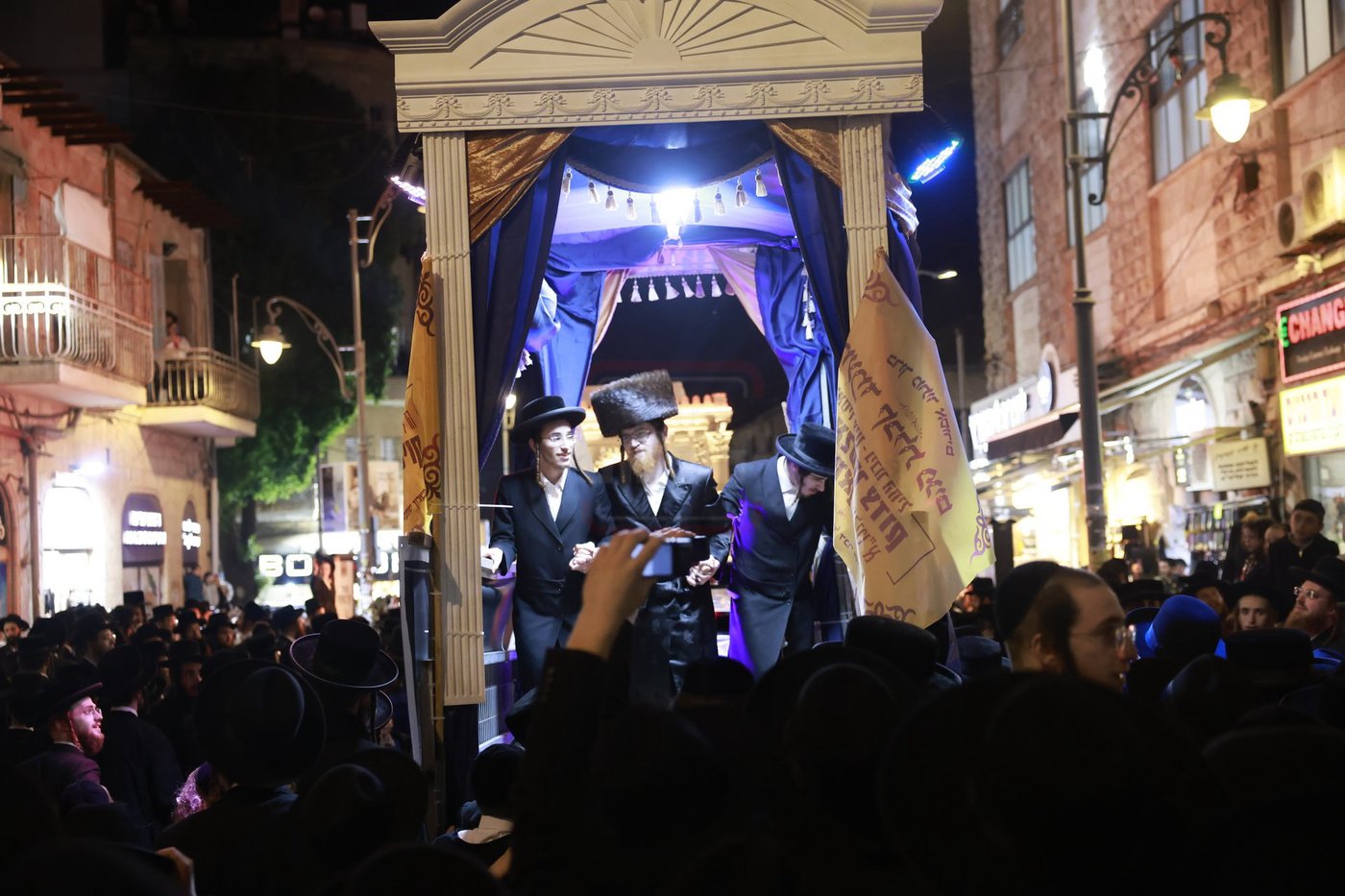 קבלת הפנים לאברך האסיר ר' אלעזר צדוק קויפמן