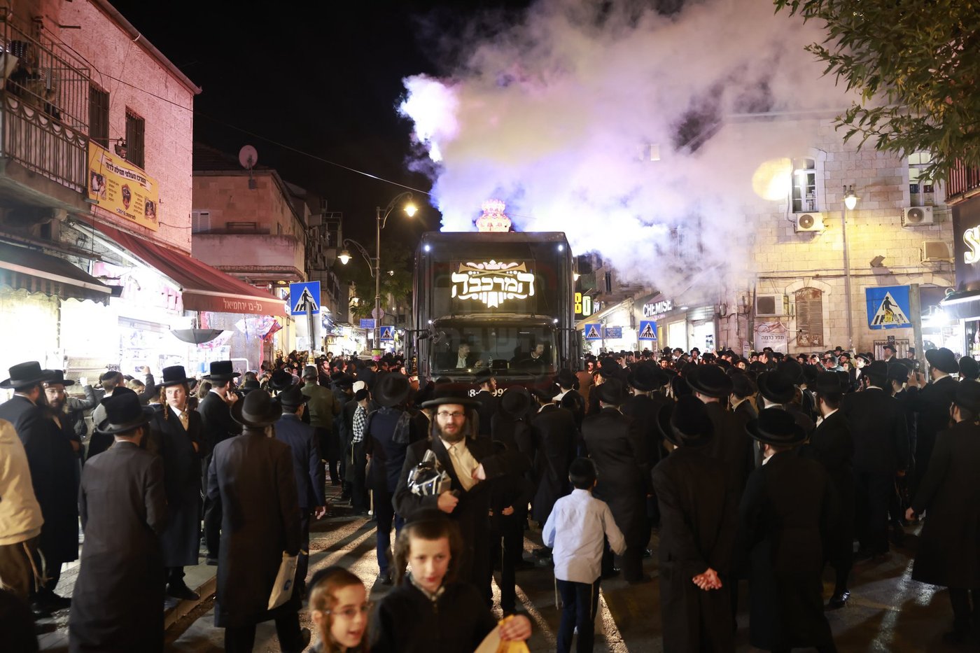 קבלת הפנים לאברך האסיר ר' אלעזר צדוק קויפמן