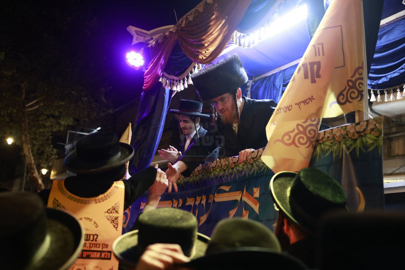 קבלת הפנים לאברך האסיר ר' אלעזר צדוק קויפמן