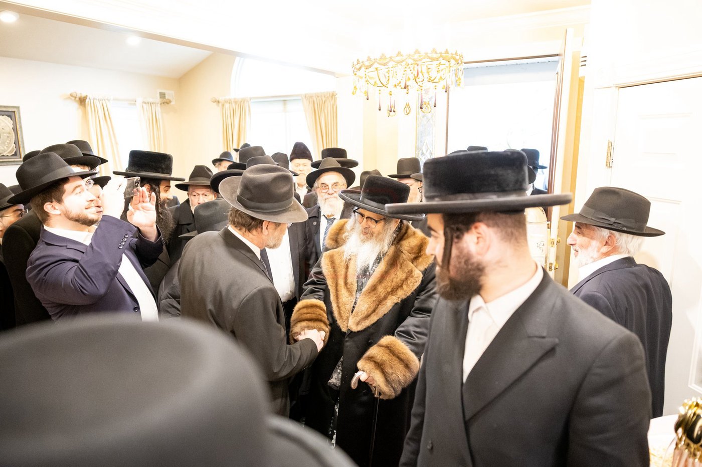 האדמו"ר מסאטמר בביקור בלייקווד