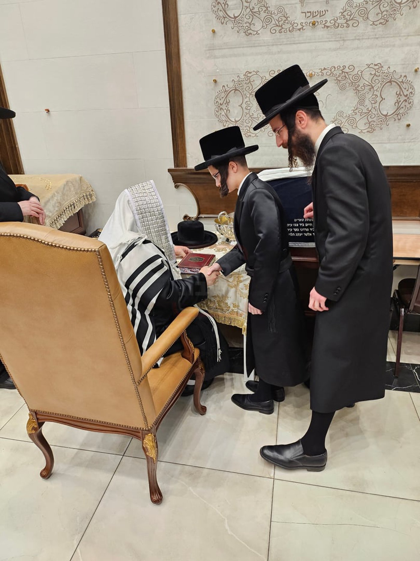 האדמו"ר מסאטמר בביקור בלייקווד