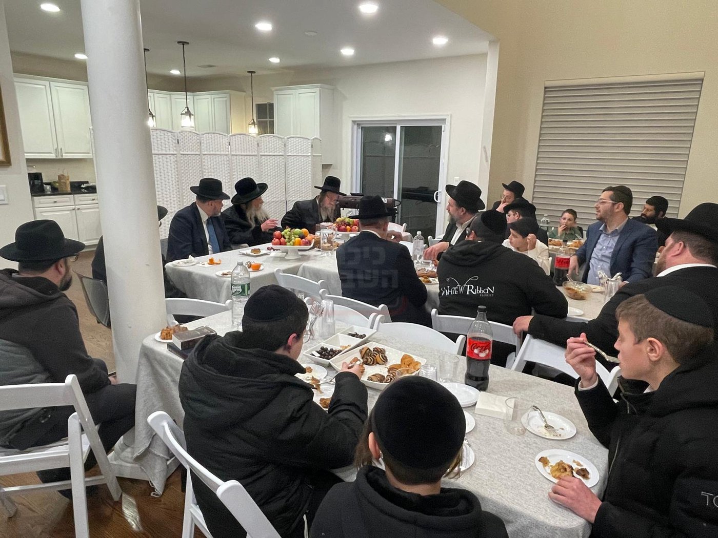 האדמו"ר מקוזמיר בביקור בארה"ב