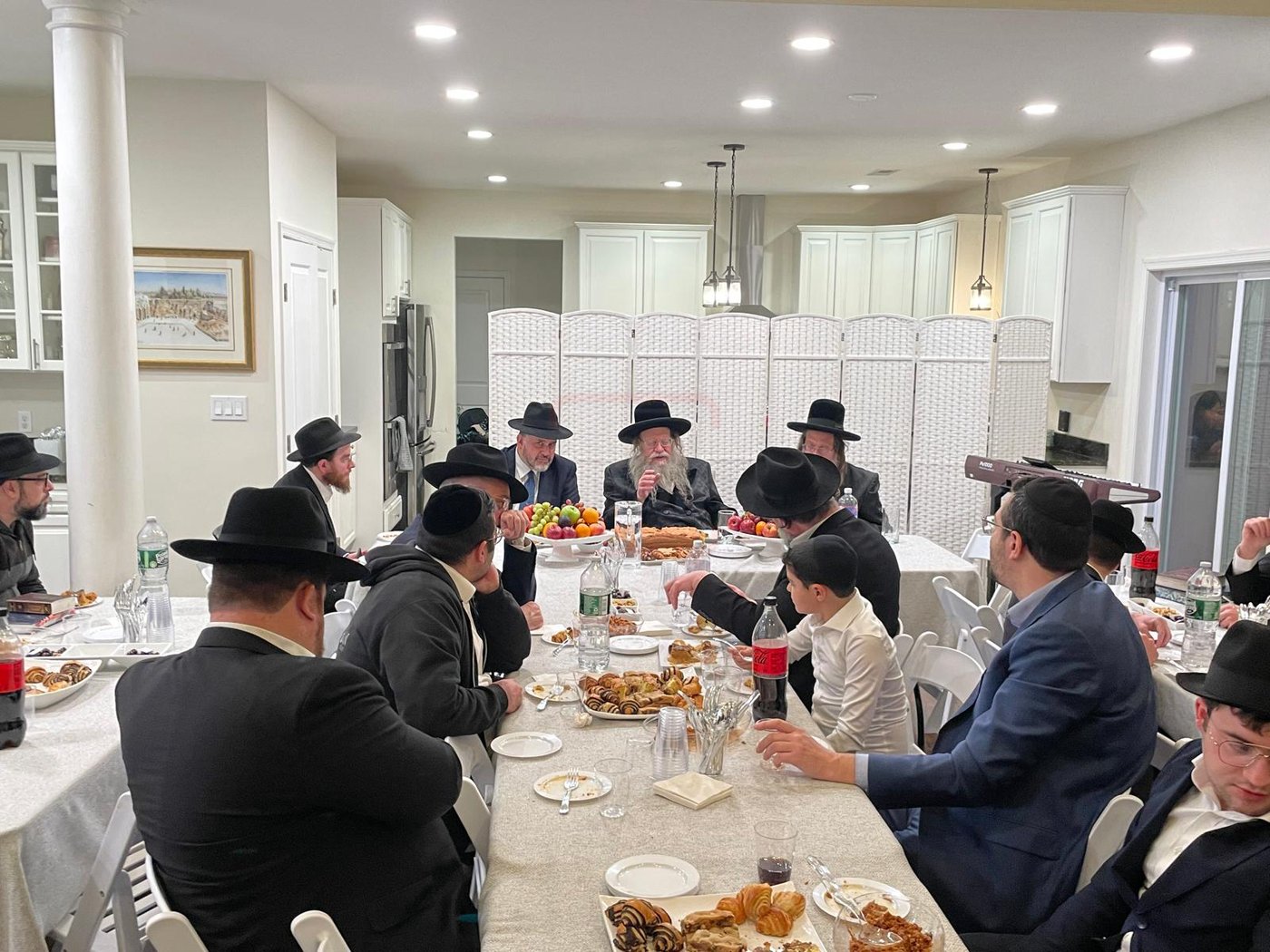 האדמו"ר מקוזמיר בביקור בארה"ב