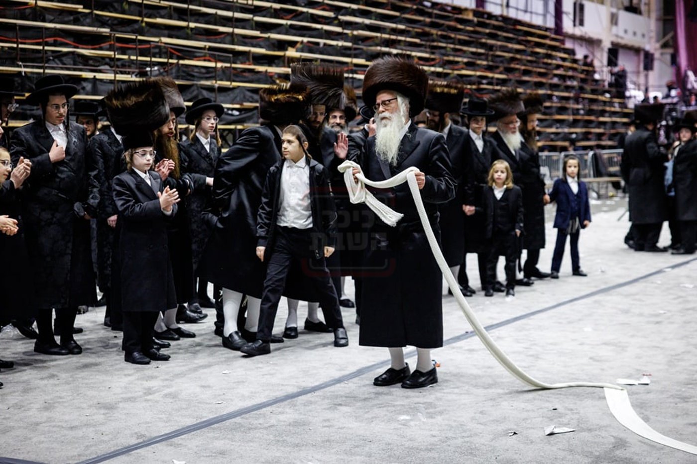 שמחת נישואי נינתו הראשונה של האדמו"ר מסאטמר