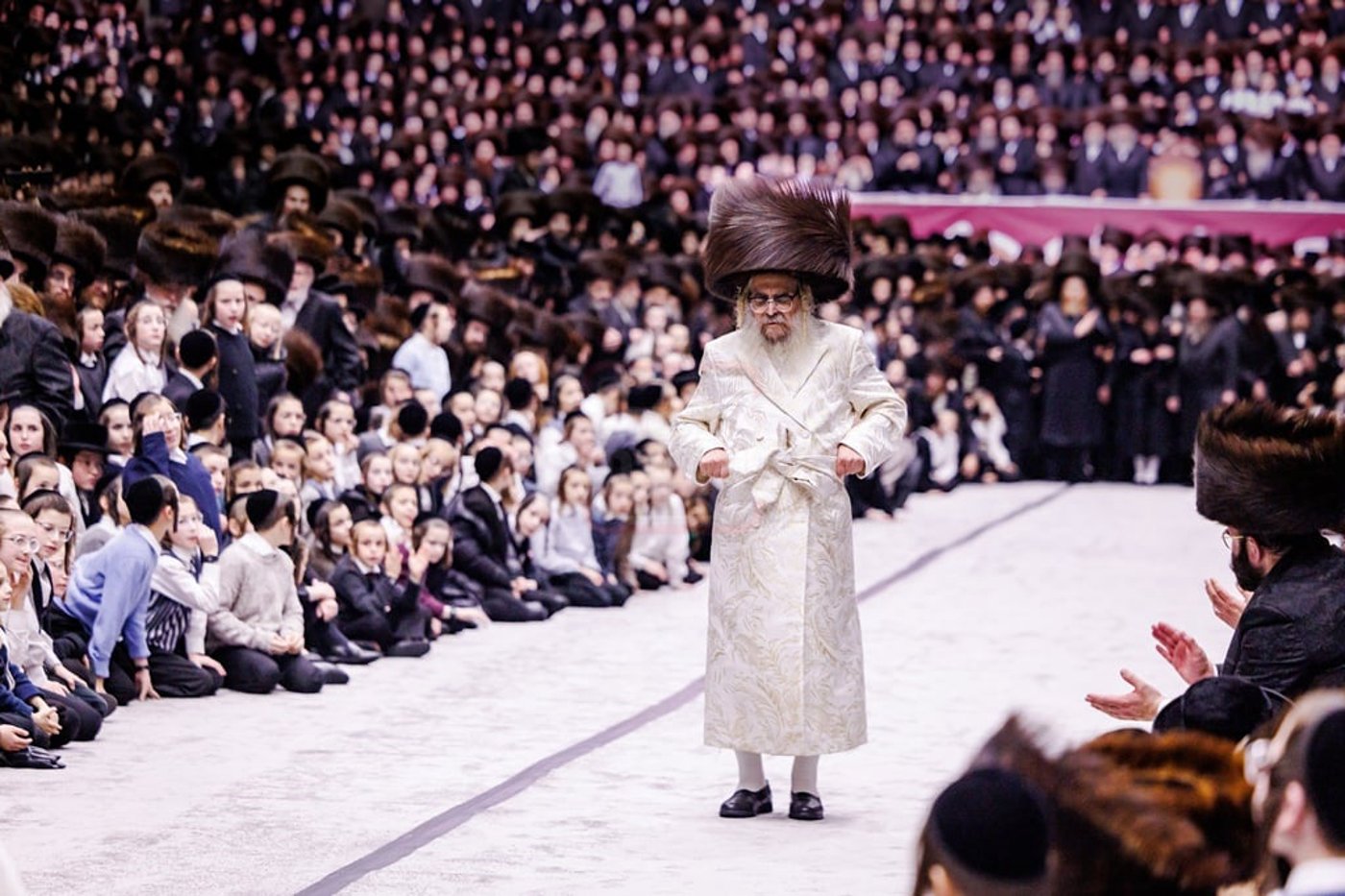 שמחת נישואי נינתו הראשונה של האדמו"ר מסאטמר