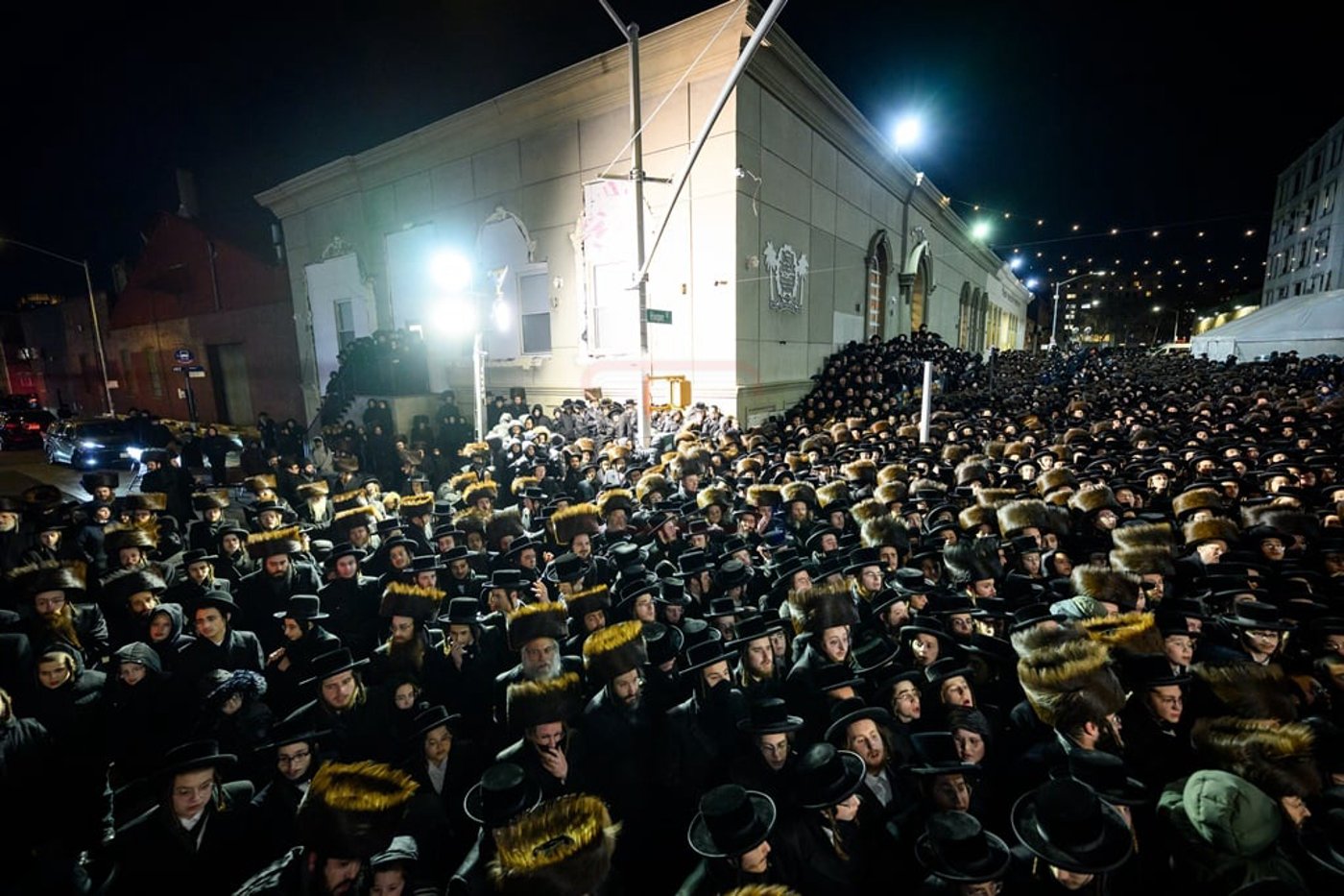 מעמד החופה לנינתו הראשונה של האדמו"ר מסאטמר