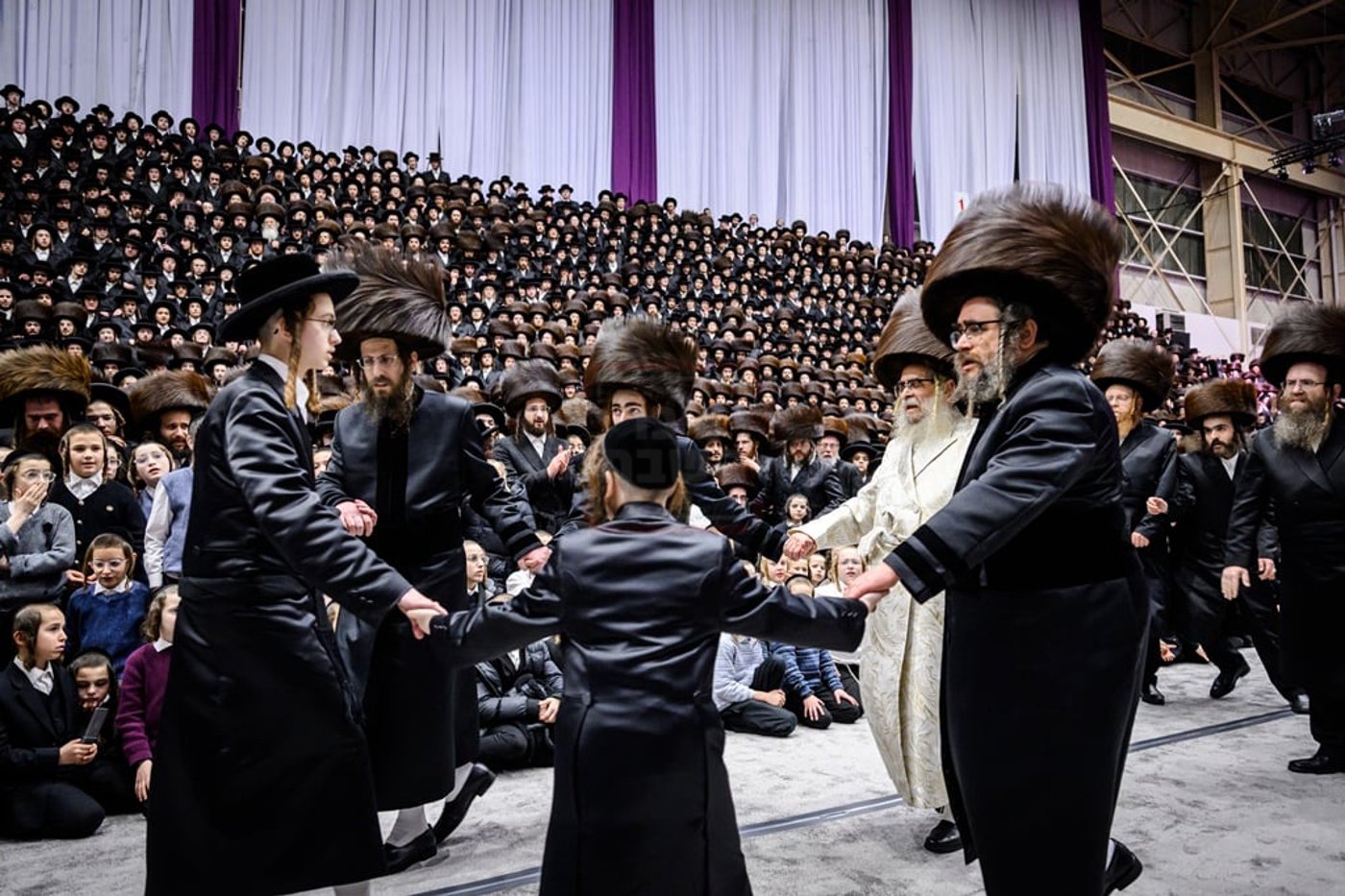 שמחת נישואי נינתו הראשונה של האדמו"ר מסאטמר