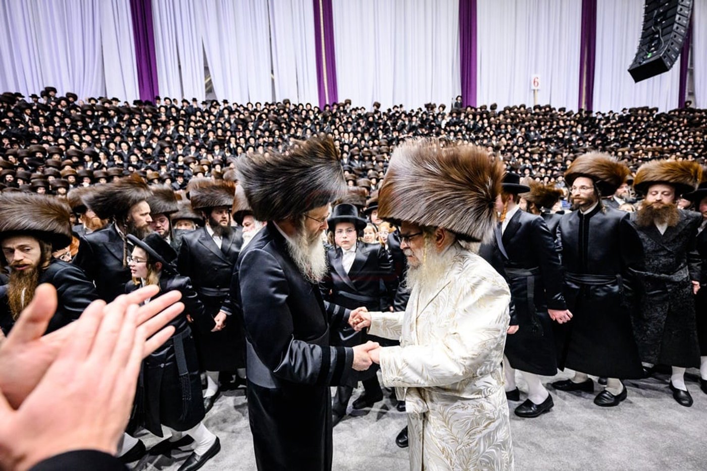 שמחת נישואי נינתו הראשונה של האדמו"ר מסאטמר