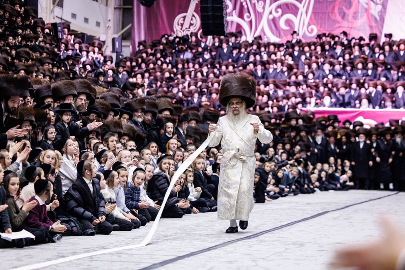 שמחת נישואי נינתו הראשונה של האדמו"ר מסאטמר