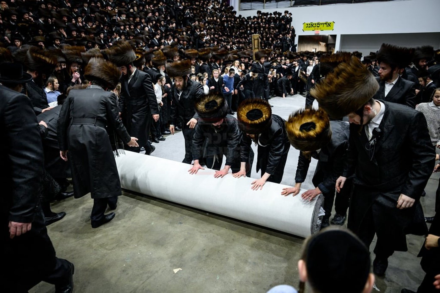 שמחת נישואי נינתו הראשונה של האדמו"ר מסאטמר