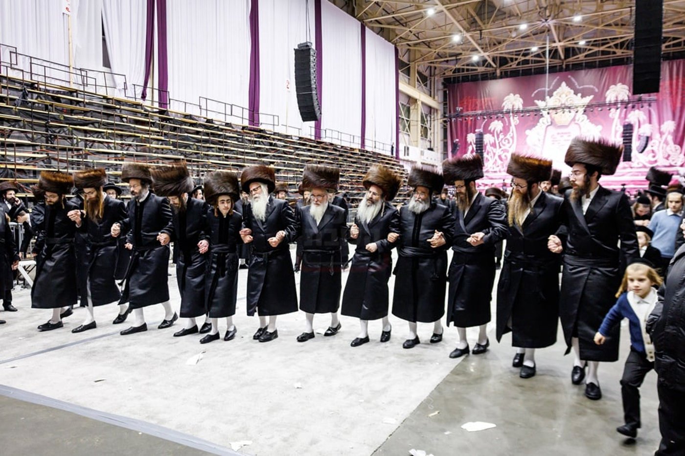 שמחת נישואי נינתו הראשונה של האדמו"ר מסאטמר