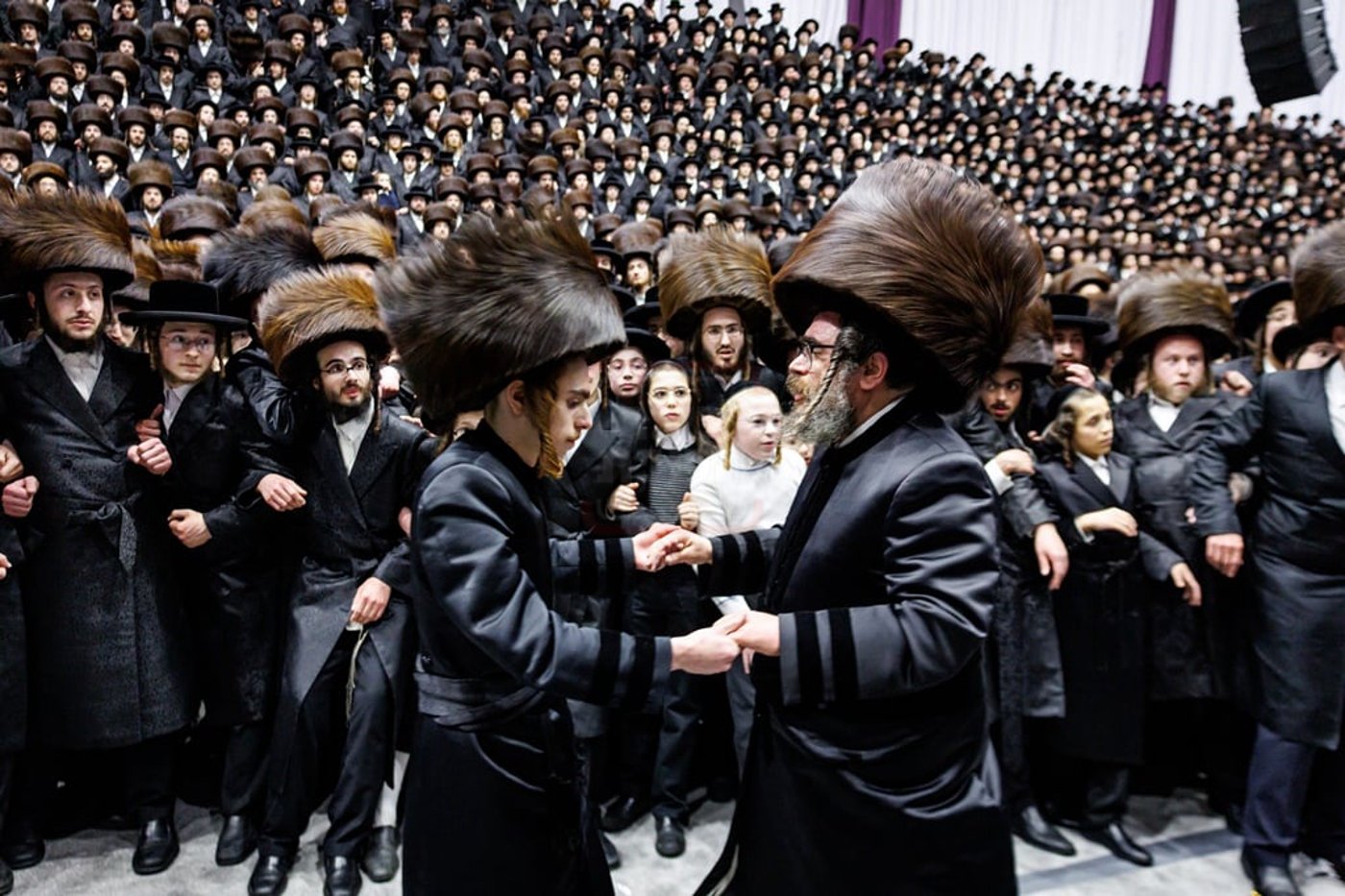 שמחת נישואי נינתו הראשונה של האדמו"ר מסאטמר