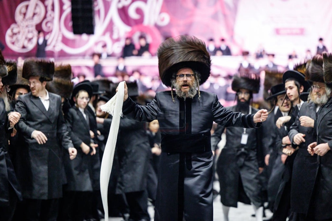 שמחת נישואי נינתו הראשונה של האדמו"ר מסאטמר