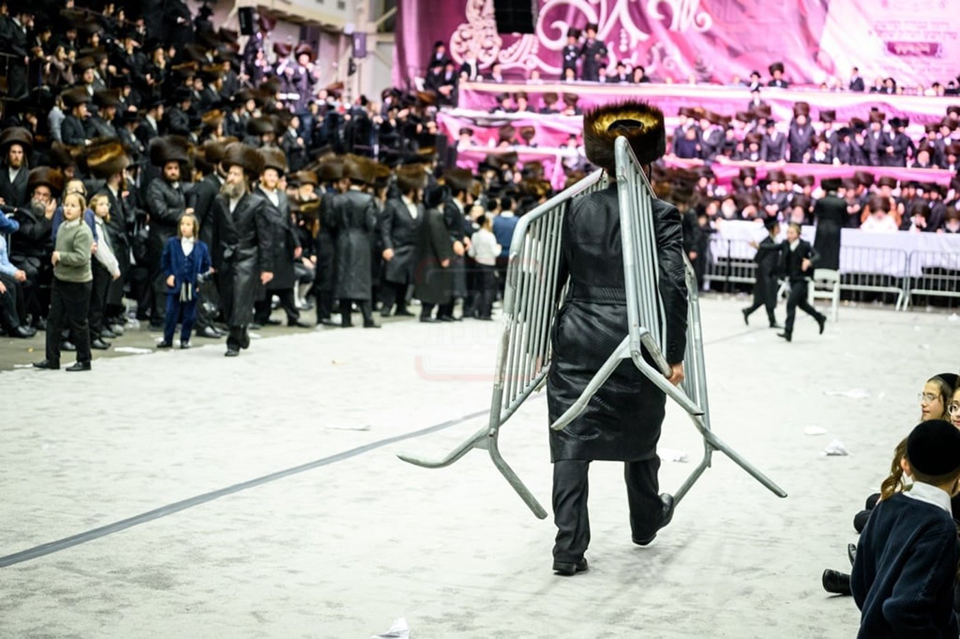 שמחת נישואי נינתו הראשונה של האדמו"ר מסאטמר