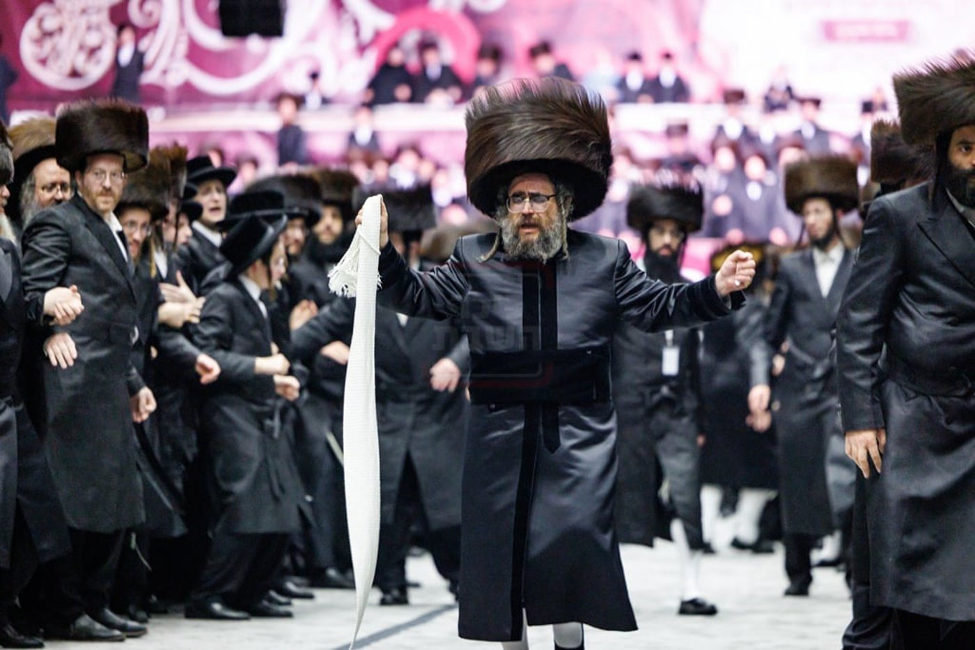 שמחת נישואי נינתו הראשונה של האדמו"ר מסאטמר