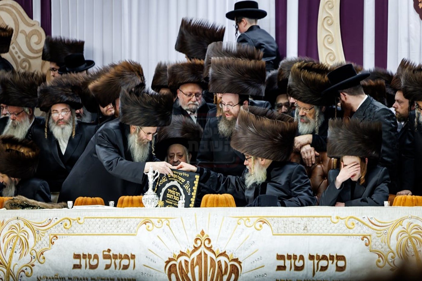 שמחת נישואי נינתו הראשונה של האדמו"ר מסאטמר