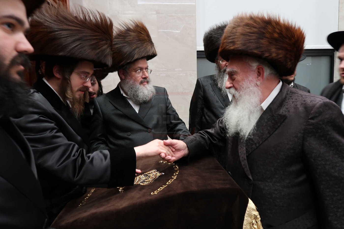 מוצאי שב"ק בצל האדמו"ר מסאדיגורה בלייקווד