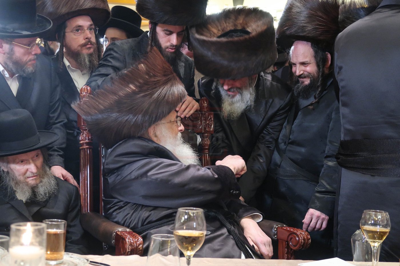 הרה"צ רבי יצחק ישעי' הגר בשמחת בית הורדנקא