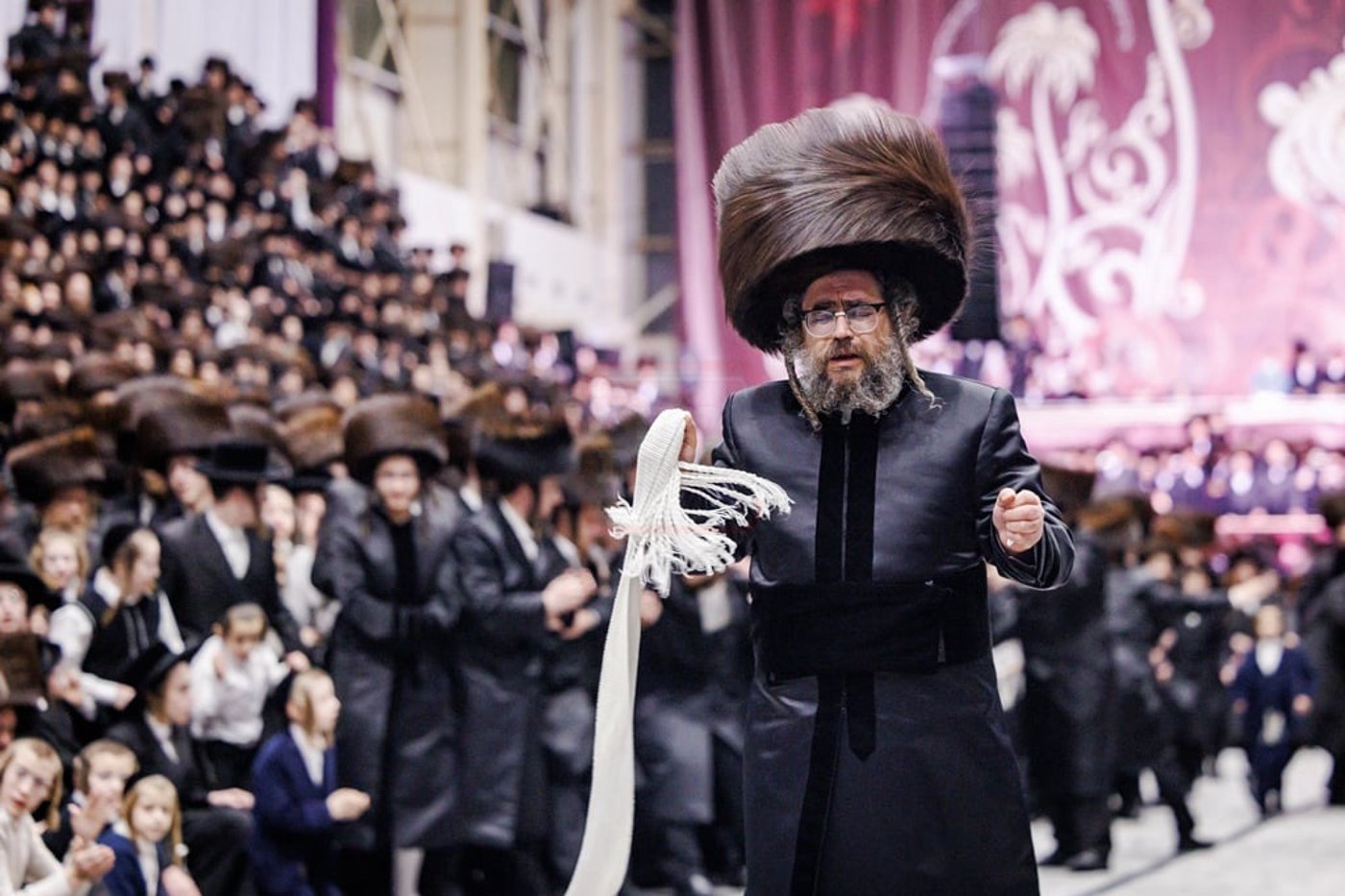 שמחת נישואי נינתו הראשונה של האדמו"ר מסאטמר