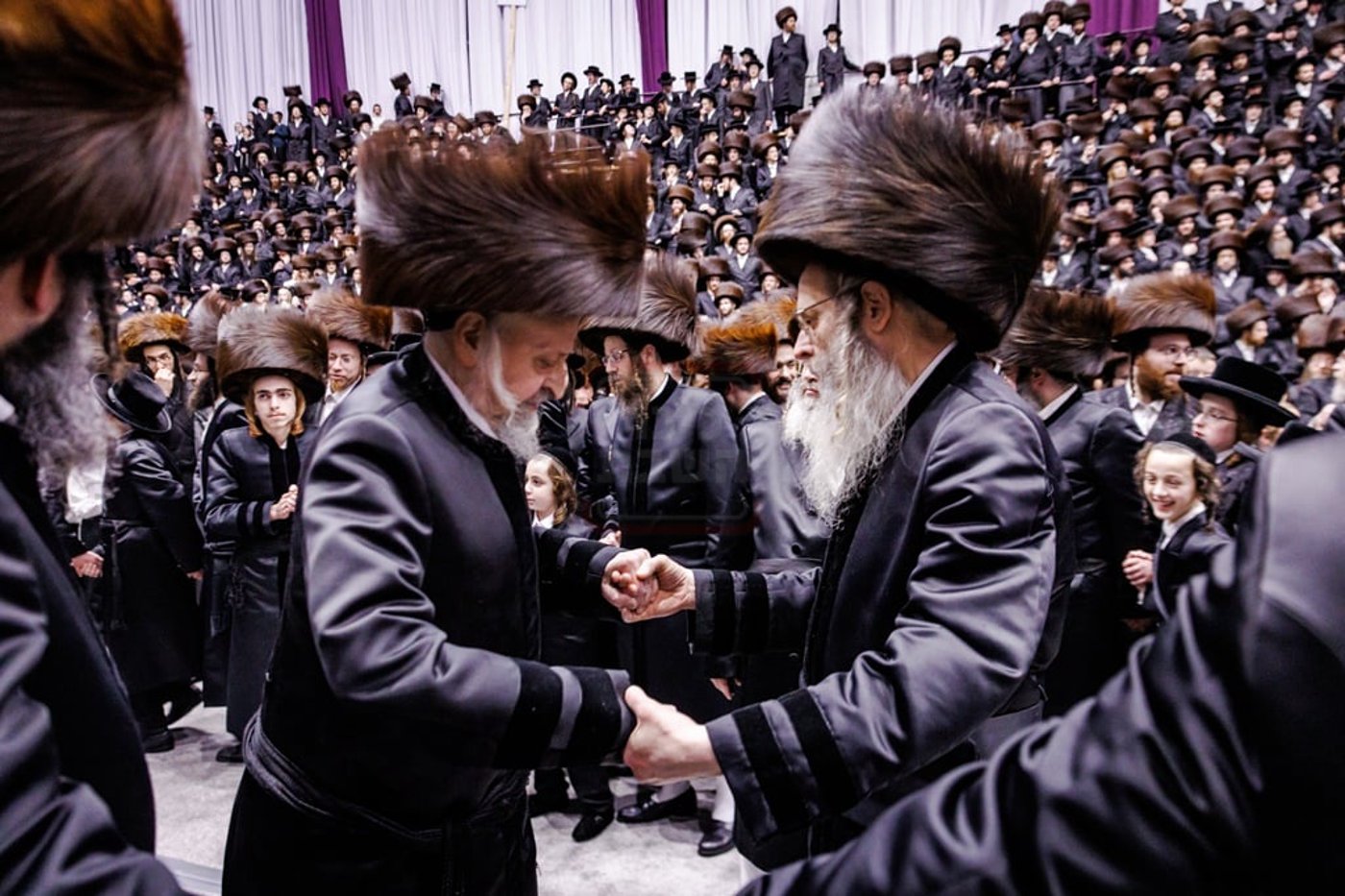 שמחת נישואי נינתו הראשונה של האדמו"ר מסאטמר