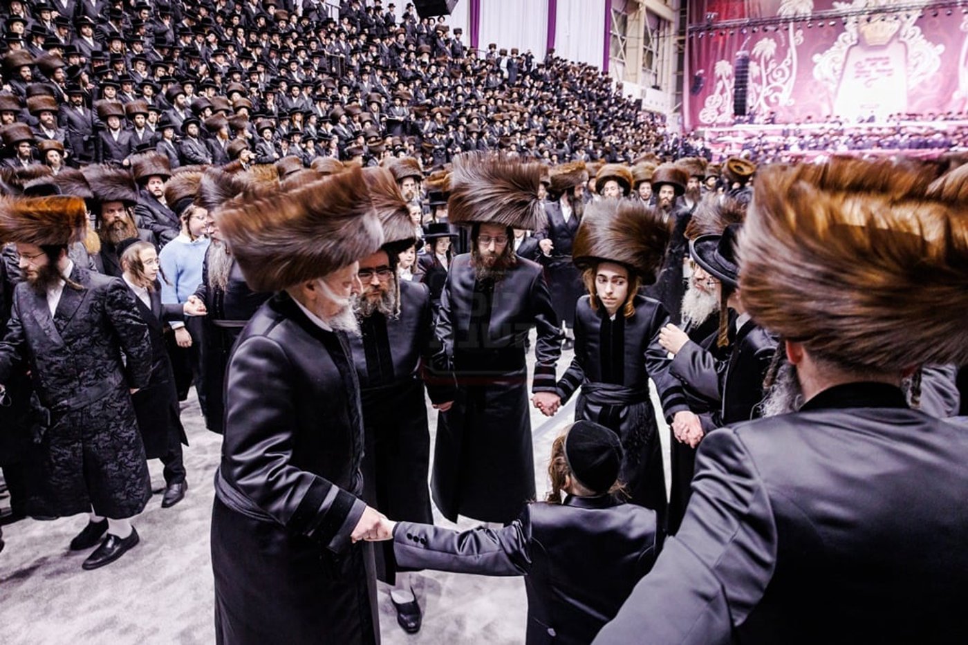 שמחת נישואי נינתו הראשונה של האדמו"ר מסאטמר