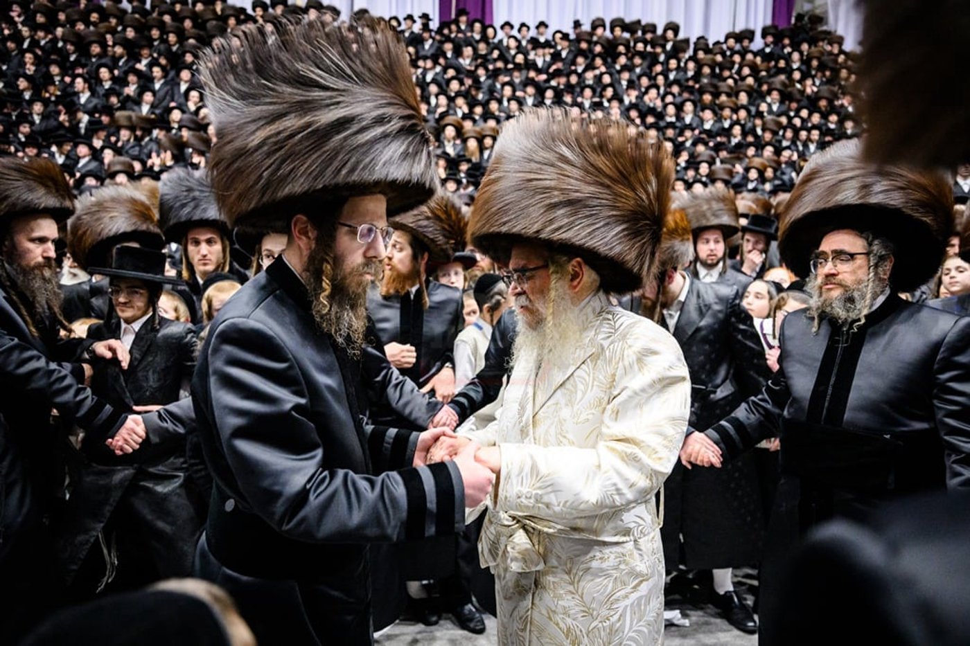 שמחת נישואי נינתו הראשונה של האדמו"ר מסאטמר