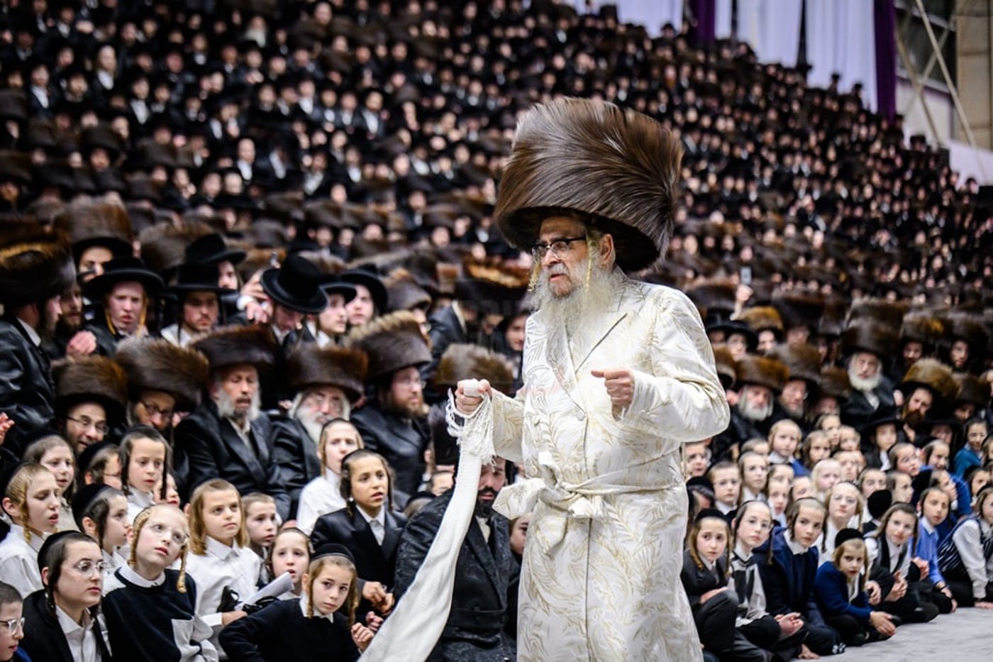 שמחת נישואי נינתו הראשונה של האדמו"ר מסאטמר