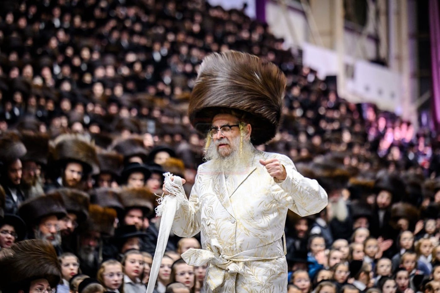 שמחת נישואי נינתו הראשונה של האדמו"ר מסאטמר