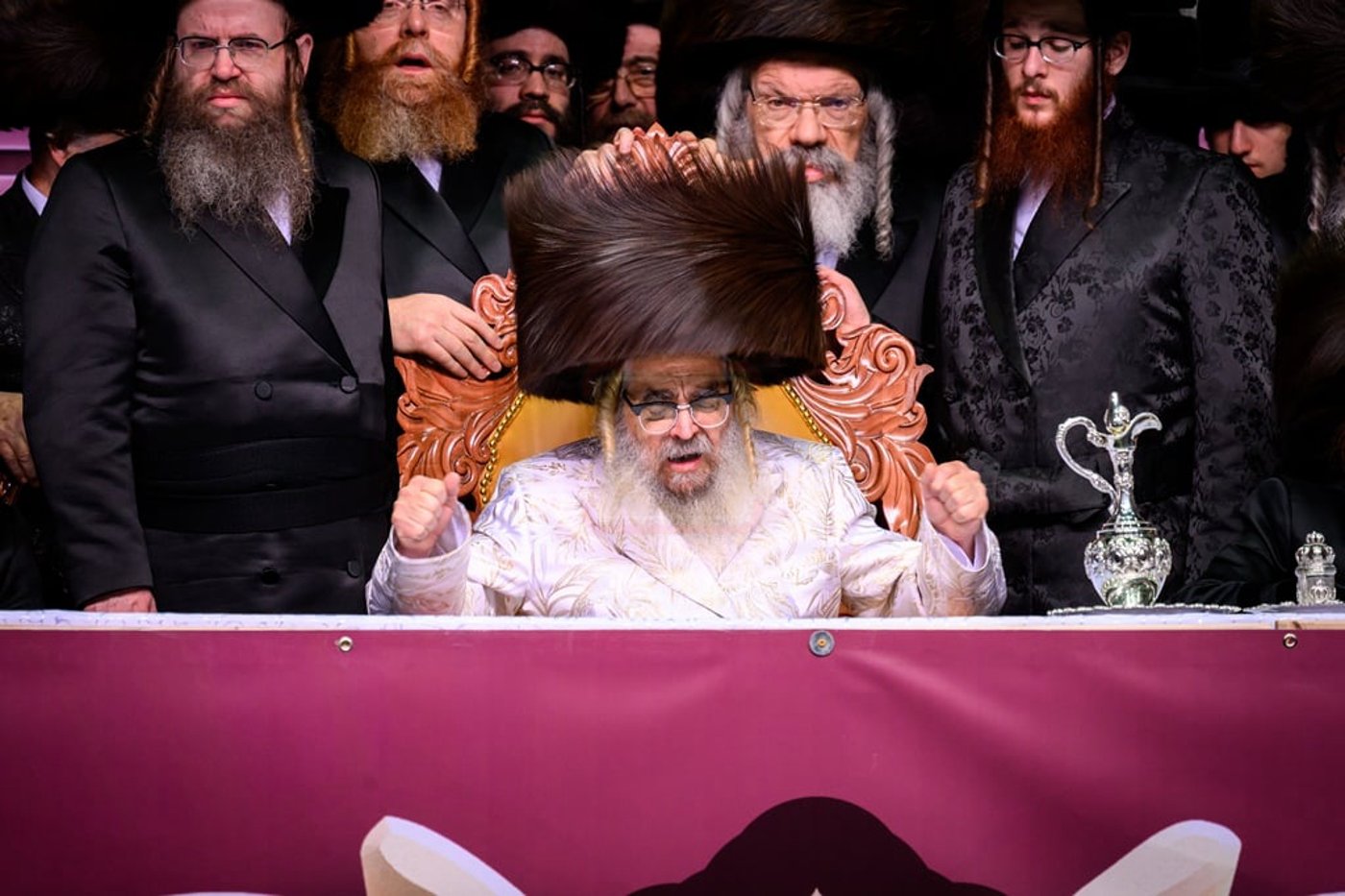 שמחת נישואי נינתו הראשונה של האדמו"ר מסאטמר