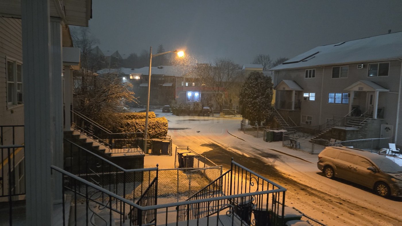 שלג ראשון בארה"ב