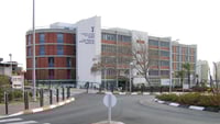 בית החולים ברזילי באשקלון, לשם הועברו הרבה פצועים במלחמה
