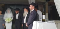 נתן ולירון גושן בחתונתם