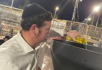 דובי שטיינמץ ז"ל רגעים לפני האסון הנורא